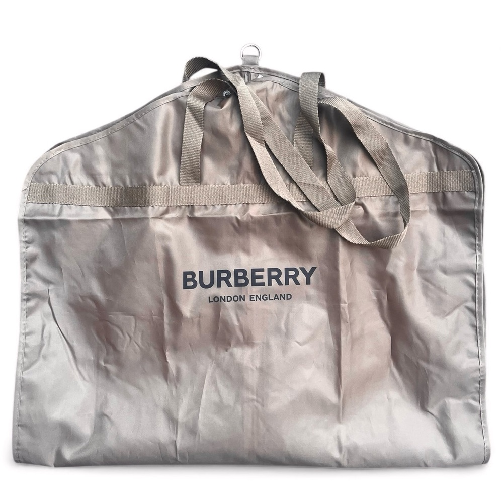 Authentic Burberry Khaki Garment Bag Never Used - Picture 7 of 8